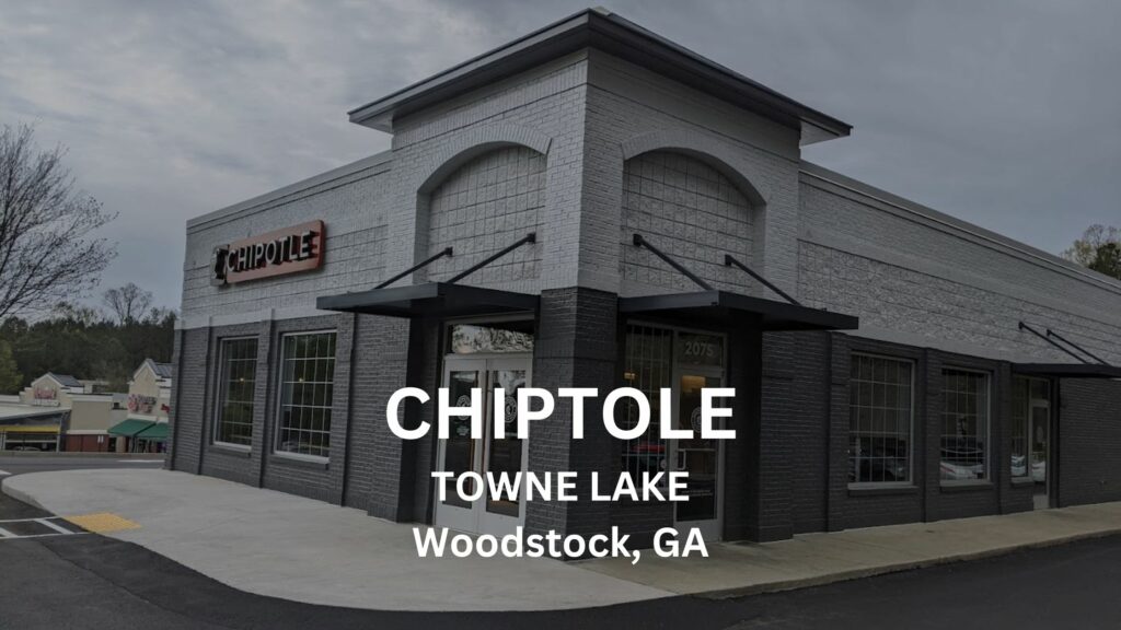 Chipotle Woodstock GA restaurant exterior