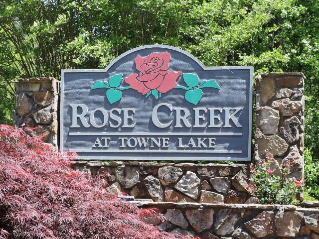 Rose Creek community in Towne Lake - Woodstock, GA