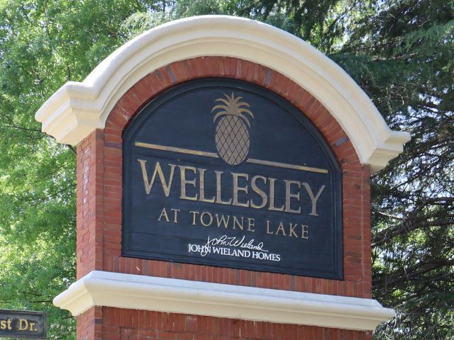 Wellesley community in Towne Lake - Woodstock, GA